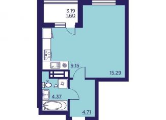 Продам 1-ком. квартиру, 35.1 м2, Воронеж, улица Ломоносова, 116/25, Центральный район