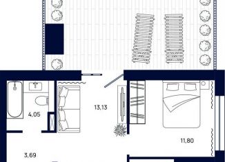 Продается 2-ком. квартира, 90 м2, Тюмень
