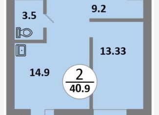 Продажа 2-комнатной квартиры, 41 м2, Красноярский край, проспект 60 лет Образования СССР, 48