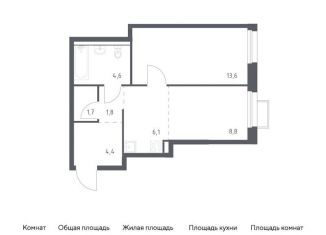 Продается 1-ком. квартира, 41 м2, Владивосток, улица Сабанеева, 1.1, Первореченский район