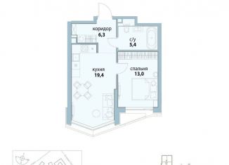 Продается 1-ком. квартира, 44.1 м2, Москва, ЮВАО