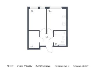 Продажа 1-комнатной квартиры, 31.9 м2, Москва, Ленинградское шоссе, 229Ак2