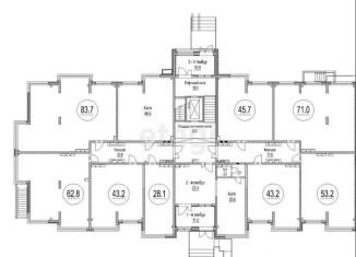 Продам трехкомнатную квартиру, 83.7 м2, Кемерово, Солнечный бульвар, 24к3