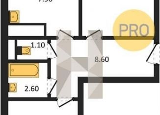 Продам 2-комнатную квартиру, 47.1 м2, Ростов-на-Дону, улица Ткачёва, 9/2