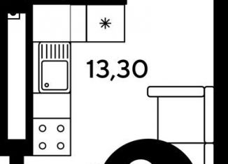 Продаю квартиру студию, 23.7 м2, Ростовская область, бульвар Платова, 12