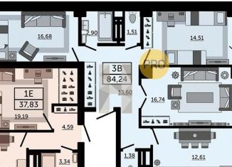 3-ком. квартира на продажу, 84.2 м2, Ростов-на-Дону, Ленинский район