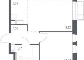 Продается 1-ком. квартира, 35.4 м2, село Лайково