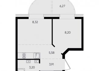 Продается 2-комнатная квартира, 35.6 м2, Иркутск, Октябрьский округ