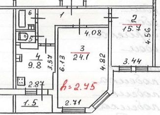 Продается 2-ком. квартира, 62.5 м2, Псковская область, улица Ижорского Батальона, 49