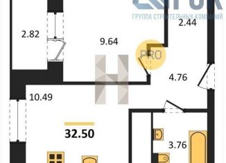 Продается 1-ком. квартира, 32.5 м2, Воронеж, Ленинский район