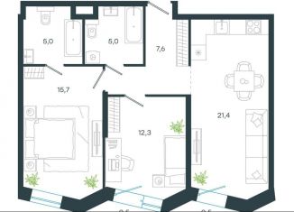 Продается 2-ком. квартира, 68 м2, Москва, метро Спартак, Волоколамское шоссе, 81/2с2