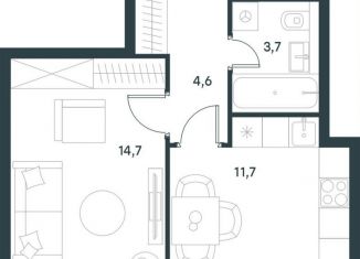 Продаю 1-ком. квартиру, 35.5 м2, Москва, ЦАО