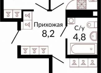 Продается 2-комнатная квартира, 62.7 м2, Краснодар, Прикубанский округ