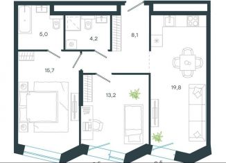 Продается двухкомнатная квартира, 67 м2, Москва, район Покровское-Стрешнево, Волоколамское шоссе, 81/2с2