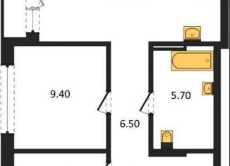 Продажа 2-комнатной квартиры, 60.1 м2, Новосибирск, Заельцовский район, улица Аэропорт, 88