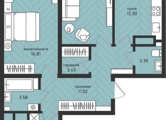 Продаю 3-ком. квартиру, 79.5 м2, Архангельская область