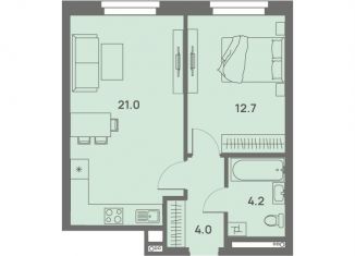 Продается 2-ком. квартира, 41.9 м2, Пермский край