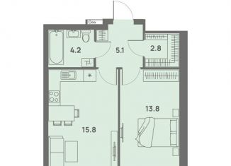 Продается 2-ком. квартира, 41.7 м2, Пермский край