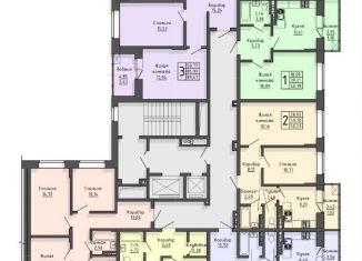 Продаю двухкомнатную квартиру, 50.2 м2, Старый Оскол, жилой комплекс Оскол Сити, с2, ЖК Оскол Сити