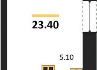 Продается квартира студия, 23.4 м2, Новосибирск, метро Заельцовская, улица Декоративный Питомник, 8