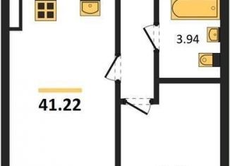 Продам 1-ком. квартиру, 41.2 м2, село Новая Усмань