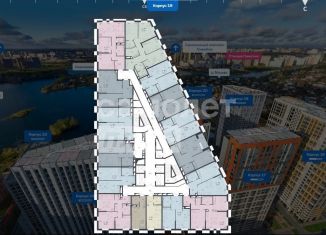 3-комнатная квартира на продажу, 63.4 м2, Красногорск, жилой комплекс Спутник, 19