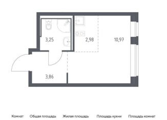 Квартира на продажу студия, 21.1 м2, Санкт-Петербург, метро Рыбацкое, Советский проспект, 10