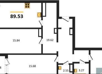 Продаю трехкомнатную квартиру, 89.5 м2, Воронежская область