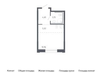 Продаю квартиру студию, 23.7 м2, Владивосток, жилой комплекс Квартал Нейбута, 141к1