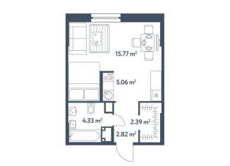 Продается квартира студия, 30.4 м2, Москва, район Люблино, жилой комплекс Светлый Мир Станция Л, к8