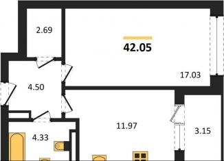 Продам 1-ком. квартиру, 42 м2, Санкт-Петербург, муниципальный округ Московская Застава, Московский проспект, 138