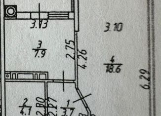 Продаю 1-ком. квартиру, 38 м2, Ставрополь, улица Генерала Маргелова, 5/1, микрорайон № 36