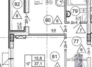 Продажа 1-комнатной квартиры, 38.9 м2, Воронеж, улица Загоровского, 9/2, Центральный район