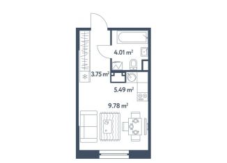 Продаю квартиру студию, 23 м2, Москва, метро Братиславская, жилой комплекс Светлый Мир Станция Л, к8