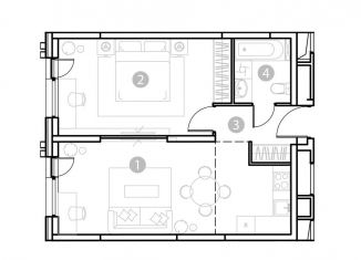 Продам 2-ком. квартиру, 49.9 м2, Москва, ВАО