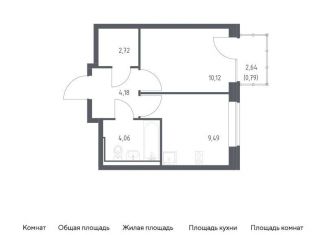 Продам однокомнатную квартиру, 31.4 м2, Санкт-Петербург, ЖК Живи в Рыбацком, Советский проспект, 10