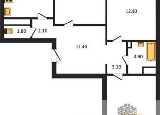 Продам трехкомнатную квартиру, 83 м2, Воронеж, Советский район, улица Полковника Богомолова, 7