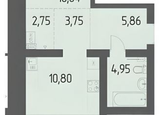 Продаю двухкомнатную квартиру, 65.6 м2, Томская область, улица Петра Чайковского