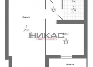 Продается 1-ком. квартира, 37.1 м2, Ярославль, проспект Ленина, 28А