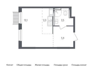 Продается квартира студия, 25.8 м2, Мытищи, жилой комплекс Мытищи Парк, к4.1