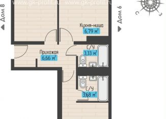 Продается 3-комнатная квартира, 65.3 м2, Набережные Челны