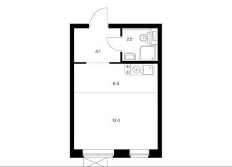 Продается квартира студия, 25.4 м2, Москва, СВАО