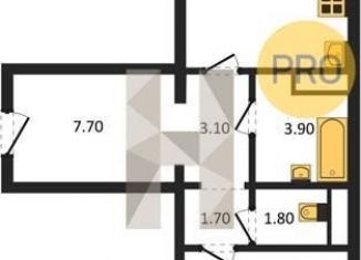 Продаю однокомнатную квартиру, 49.5 м2, Воронежская область, улица Загоровского, 9/1