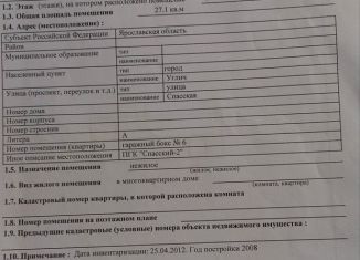 Продам гараж, 27 м2, Углич, Спасская улица, 4