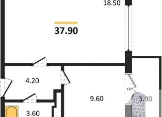 Продам 1-комнатную квартиру, 37.9 м2, Воронеж