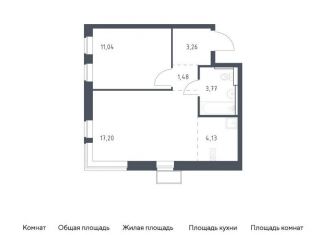 Продается 1-ком. квартира, 40.9 м2, посёлок Жилино-1, ЖК Егорово Парк