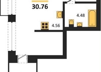 Продается квартира студия, 30.8 м2, Новосибирск, Калининский район