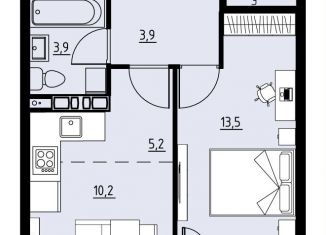 2-комнатная квартира на продажу, 38 м2, Пермский край