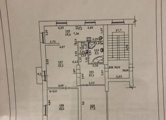 Продаю 3-ком. квартиру, 90.4 м2, Жигулёвск, Комсомольская улица, 28