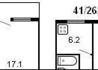 Сдается в аренду 2-ком. квартира, 40 м2, Сысерть, улица Коммуны, 28